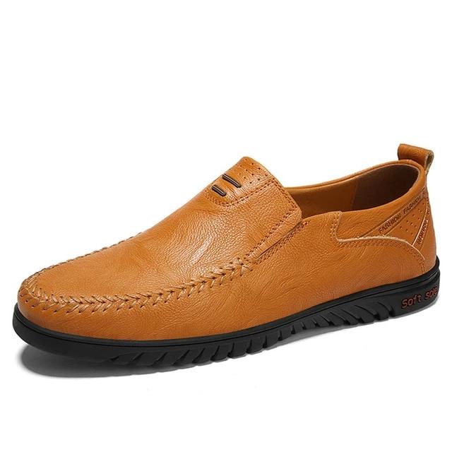 Genuine leather Comfortable Men Casual Shoes