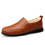 Genuine leather Comfortable Men Casual Shoes