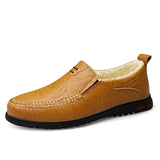 Genuine leather Comfortable Men Casual Shoes