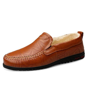 Genuine leather Comfortable Men Casual Shoes