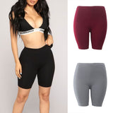 Women Sport Fitness Leggings Half High Waist Quick Dry Skinny Bike Short  Elastic for all Ladies