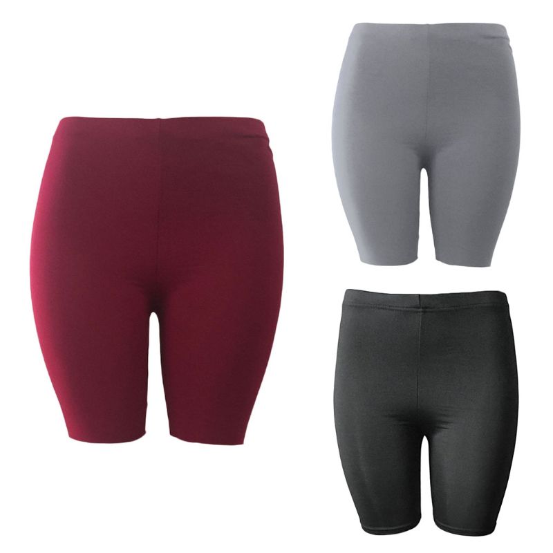 Women Sport Fitness Leggings Half High Waist Quick Dry Skinny Bike Short  Elastic for all Ladies