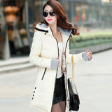 Women winter hooded warm coat