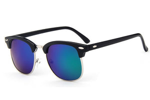 Half Metal Fashion Sunglasses for Men and Women