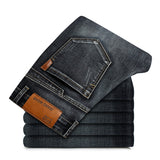 New Mens Fashion Black Blue Jeans