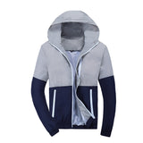 Jacket Men Windbreaker Spring Autumn Fashion Hooded Casual for Men