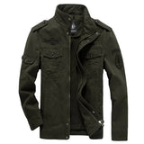 Cotton Military Jacket Men Soldier