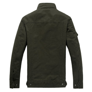 Cotton Military Jacket Men Soldier