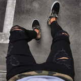 Fashion Men Ripped Skinny Jeans For Men