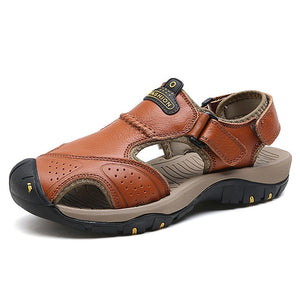 ZUNYU 2019 New Male Shoes Genuine Leather Men Sandals Summer Man Fashion Outdoor Casual Sneakers