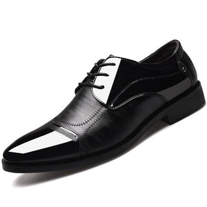 Luxury Business Oxford Leather Shoes Men Breathable Rubber Formal Dress Shoes Male Office Footwear