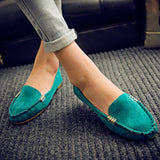 Women Flats Shoes 2019 Loafers Candy Color Slip on Flat Shoes Ballet Comfortable For ladies