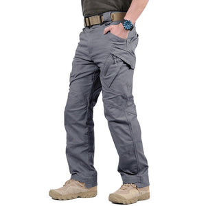 Tactical Pants Army Military Style Cargo Pants Men  IX9 Combat Trousers Casual Work Trousers SWAT Thin Pocket Baggy Pants