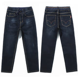 Elastic Loos Men's Jeans Denim Trousers Hombre Korean Cowboys (PLus Size 6XL 7XL)