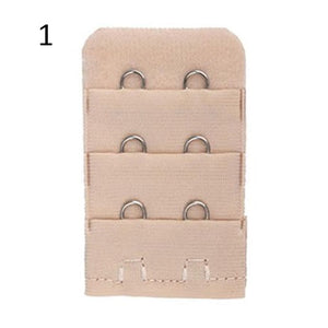 Hot Extenders Portble 5Pcs Women 3 Rows 2 Hooks Lingerie Bra Strap Extender Soft Back Band Extension