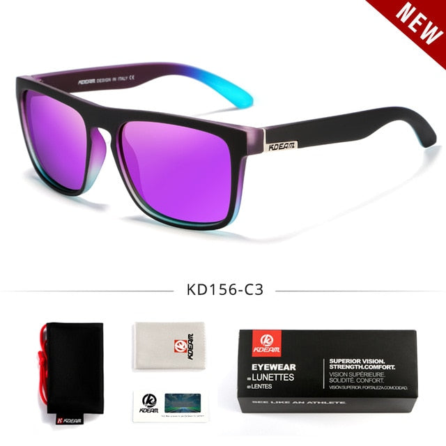 Men Classic Design All-Fit Mirror Sunglass