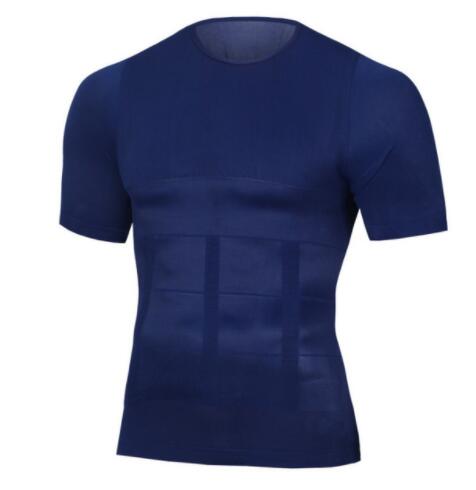 Men's Compression T-Shirt Compression Body Building Summer Slim Dry Quick Under Shirt