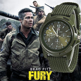 Men Nylon band Military watch Gemius Army watch High Quality Quartz Movement sports Casual watch