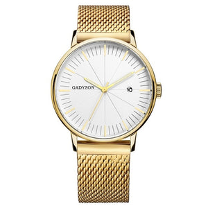 Men Luxury Brand Steel Quartz Watch  Minimalist Wrist Watches