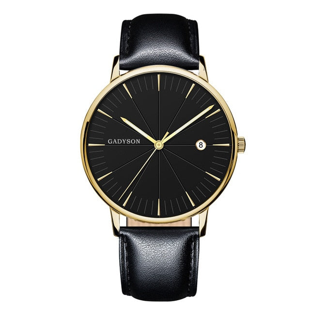 Men Luxury Brand Steel Quartz Watch  Minimalist Wrist Watches