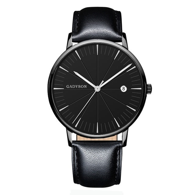 Men Luxury Brand Steel Quartz Watch  Minimalist Wrist Watches