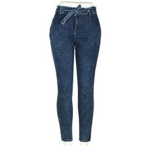 High Waist Femme Pencil Pants Skinny Jeans