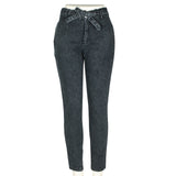 High Waist Femme Pencil Pants Skinny Jeans