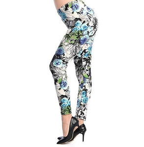 New Fashion Camouflage Printing Elasticity Leggings Fitness For Women Pant  Milk Legging