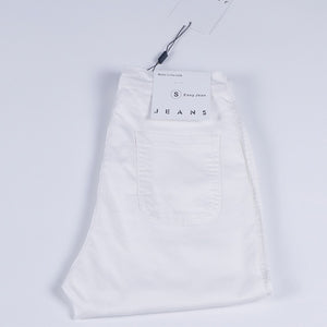 High Waist Denim Blue Ladies Push Up White Jeans