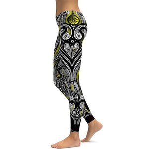 LI-FI Print Yoga Pants Women Unique Fitness Leggings Workout Sports Running  Sexy Push Up Gym Wear Elastic Slim Pants