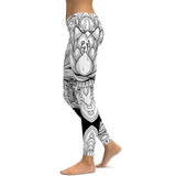 LI-FI Print Yoga Pants Women Unique Fitness Leggings Workout Sports Running  Sexy Push Up Gym Wear Elastic Slim Pants